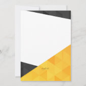 ポリゴンフォト招待状 招待状 (裏面)