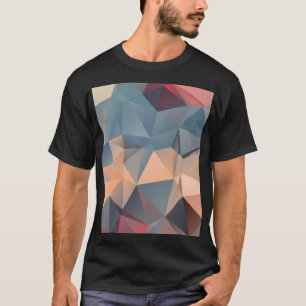 ポリゴンモザイク:クリエイティブ幾何学的エレガンス。 Tシャツ