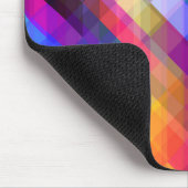 ポリゴン抽象芸術カラフルパターン マウスパッド (コーナー)