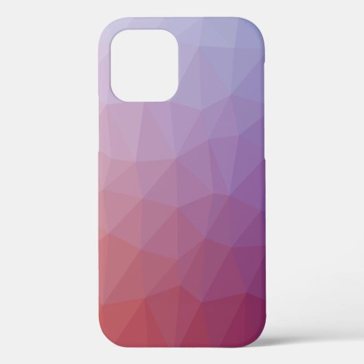  ポリゴン抽象芸術モダン抽象芸術イラストレーション Case-Mate iPhoneケース (裏面)