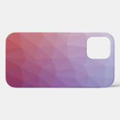  ポリゴン抽象芸術モダン抽象芸術イラストレーション Case-Mate iPhoneケース (裏面 (横))