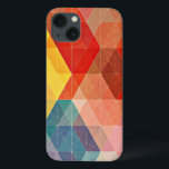 ポリゴン抽象芸術 iPhone 13ケース<br><div class="desc">美しいポリゴン抽象芸術パターン！</div>