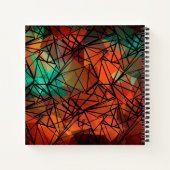 ポリゴン絵画、 ノートブック (裏面)