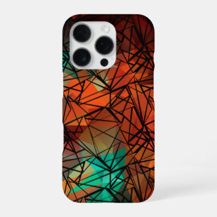 ポリゴン絵画、 iPhone 16 PROケース