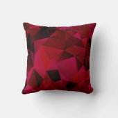 ポリゴン、三角形 クッション (裏面)