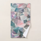 ポリゴン、三角形 バスタオルセット (ハンドタオル)