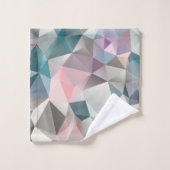 ポリゴン、三角形 バスタオルセット (ウォッシュタオル)