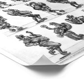 ポリシネルバレエ ポスター (角)