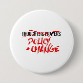 ポリシーと今すぐ変更 缶バッジ (正面)