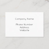 ポリジオメトリック角度グレーモダンクール 名刺 (裏面)