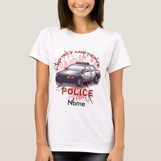 ポリスカー プロテクト Tシャツ (正面)