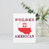 ポリスキーアメリカの地図 ポストカード (スタンド正面)