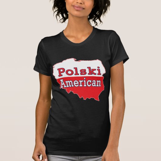 ポリスキーアメリカの地図 Tシャツ (正面)
