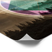 ポリスケープ風景画 ポスター (角)