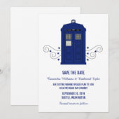 ポリスボックス セーブ・ザ・デート 招待状 v3 (正面/裏面)