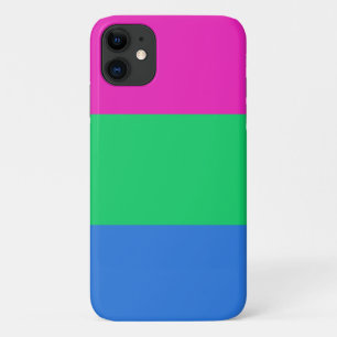 ポリセクシャル・プライド・フラッグ iPhone 11 ケース