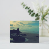 ポリダークカントリー写真コーンウォールイングランド ポストカード (スタンド正面)