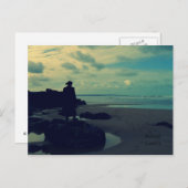 ポリダークカントリー写真コーンウォールイングランド ポストカード (正面/裏面)