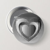 ポリッシュクロムハート 缶バッジ (正面&裏面)