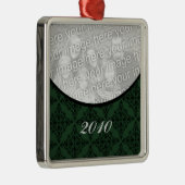 ポリッシュホリデーダマスクプレミアムスクエアオーナメント メタルオーナメント (右)