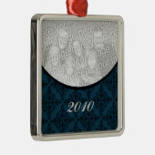 ポリッシュホリデーダマスクプレミアムスクエアオーナメント メタルオーナメント (右)