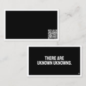 ポリティクスのミニマリスト 名刺 (正面/裏面)