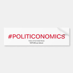 ポリティコミクス バンパーステッカー