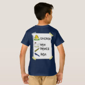 ポリトリチキン Tシャツ (裏面フル)