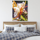 ポリニシアンドラゴンサボスナイト開花 キャンバスプリント (インサイチュ (寝室))