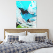 ポリニャの偽色表示（露水） キャンバスプリント (インサイチュ (寝室))