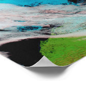 ポリニャの偽色表示（露水） ポスター (角)