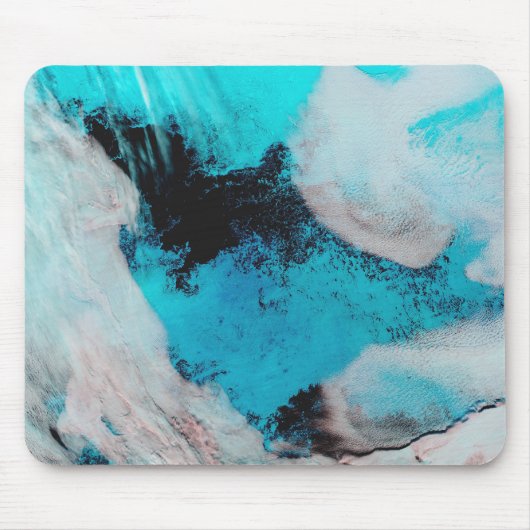 ポリニャの偽色表示（露水） マウスパッド (正面)