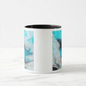 ポリニャの偽色表示（露水） マグカップ (中央)