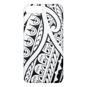 ポリネシアおよびマオリ混合された種族の入れ墨のデザイン iPhone 8 PLUS/7 PLUSケース