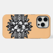 ポリネシアのフローラ iPhoneケース (裏面横)