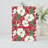 ポリネシアの夢(クリスマス) サンキューカード (スタンド正面)