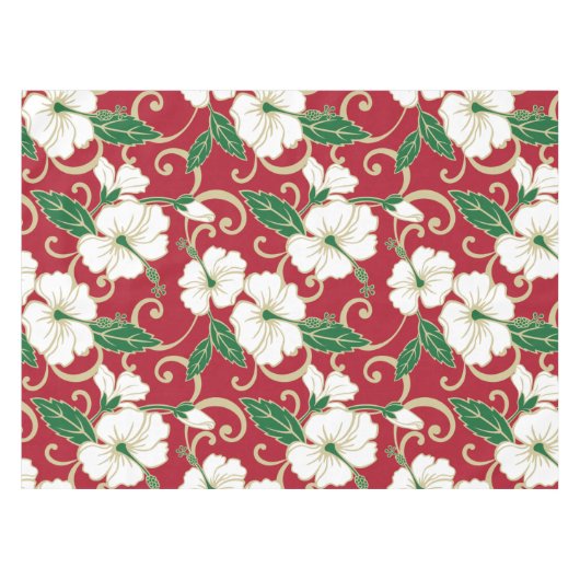 ポリネシアの夢（クリスマス） テーブルクロス (正面(横))