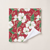 ポリネシアの夢(クリスマス)バスタオルセット バスタオルセット (ウォッシュタオル)