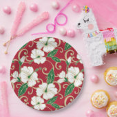 ポリネシアの夢（クリスマス） ペーパープレート (パーティー)