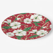 ポリネシアの夢（クリスマス） ペーパープレート (アングル)