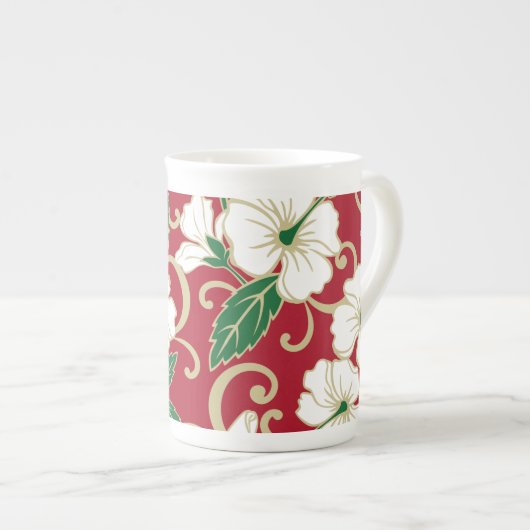 ポリネシアの夢(クリスマス) ボーンチャイナマグカップ (正面右)