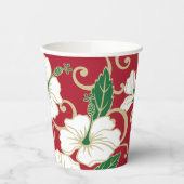 ポリネシアの夢（クリスマス） 紙コップ (左)