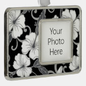 ポリネシアの夢（黒） シルバープレートフレームオーナメント (右)