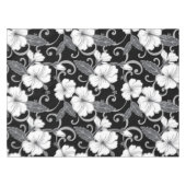 ポリネシアの夢（黒） テーブルクロス (正面(横))