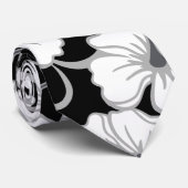 ポリネシアの夢(黒) ネクタイ (ロール)