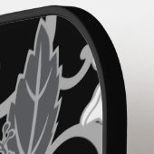 ポリネシアの夢（黒） ピックルボールラケット (左詳細)