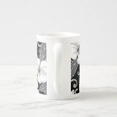 ポリネシアの夢（黒） ボーンチャイナマグカップ (裏面)