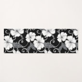 ポリネシアの夢（黒） ヨガマット (正面(横))