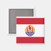 ポリネシアの旗 マグネット (正面/裏面)