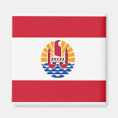 ポリネシアの旗 マグネット (正面)